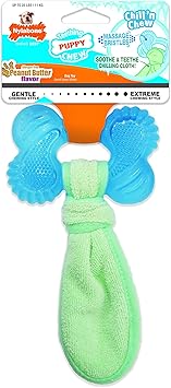 teething cloth in freezer