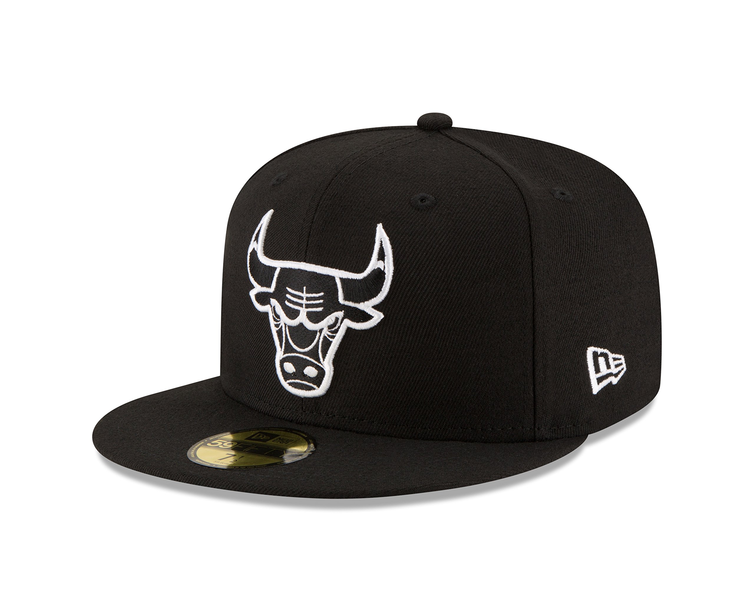 NBA Black & White 59Fifty Fitted Cap