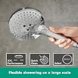 Hansgrohe Raindance Select S Shower Head 120mm 3 Sprays 9L/min Chrome EcoSmart view 4