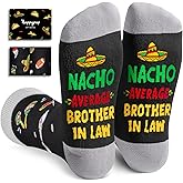 HAPPYPOP Novelty Family Gifts - Gifts for Son Uncle Papa Nephew, Funny Socks for Him