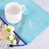 Vicloon A4 Plastic Wallets 5 Pcs Zip Lock Document Bags 33x23.5 cm view 3
