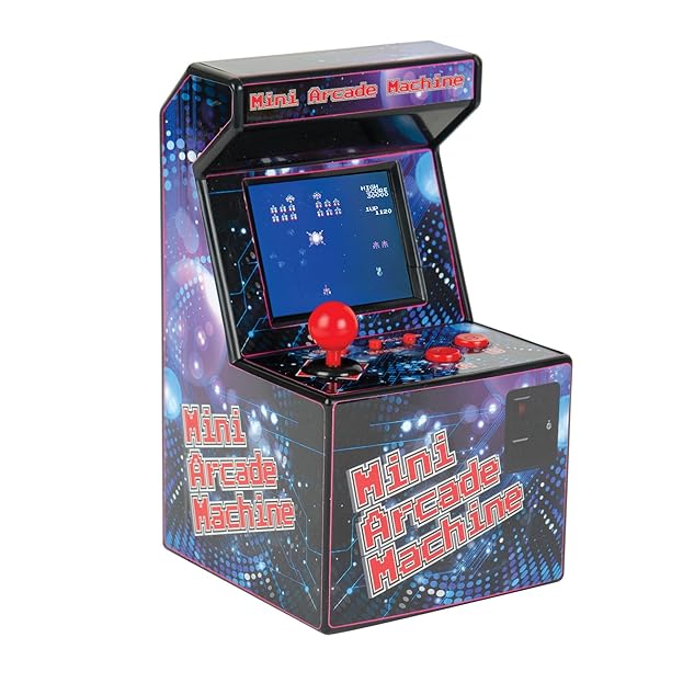 Mini Arcade Machine Spielkonsole mit 240 Spielen Retro Spielautomat