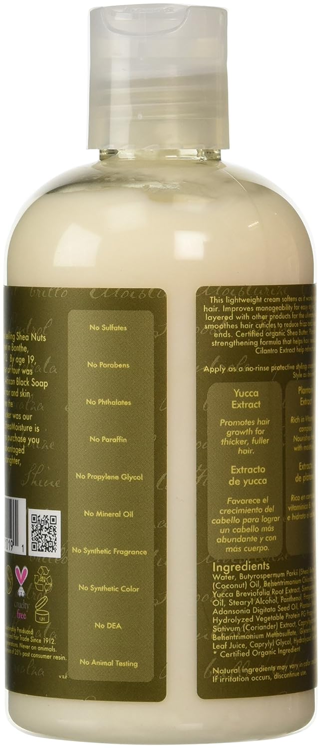 shea moisture yucca and plantain styling milk