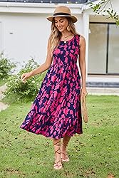 STYLEWORD Women's Casual Dresses Sleeveless