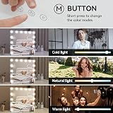 eklipt Hollywood Vanity Mirror 50x42cm with 14 LED Bulbs & Touch Control view 2