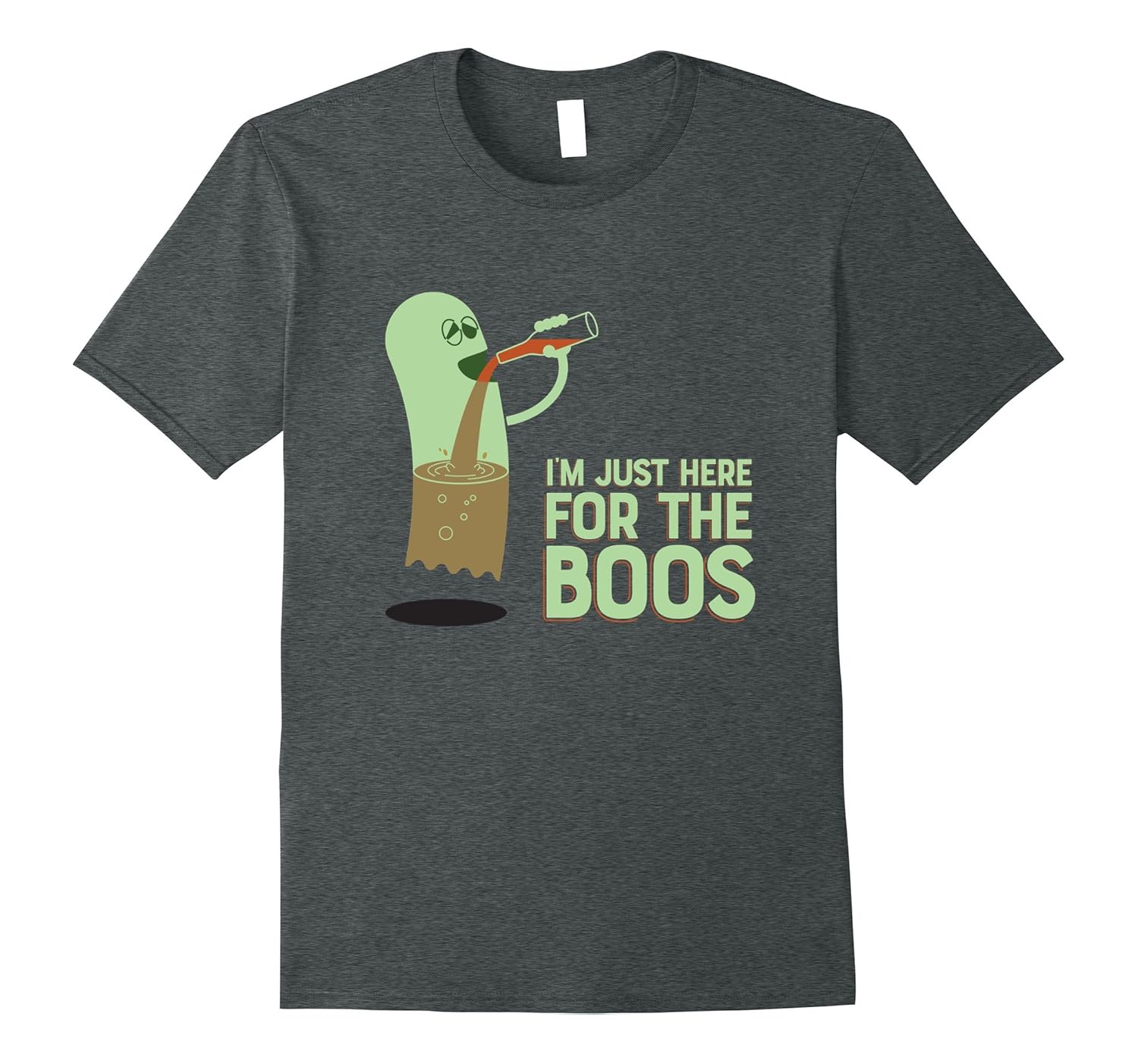 Just Here for the Boos Funny Halloween Shirt-ANZ