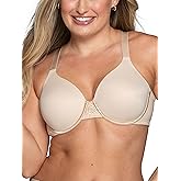 Vanity Fair Women's Full Figure Beauty Back Smoothing Bra, 4 Way Stretch Fabric, Lightly Lined Cups up to H