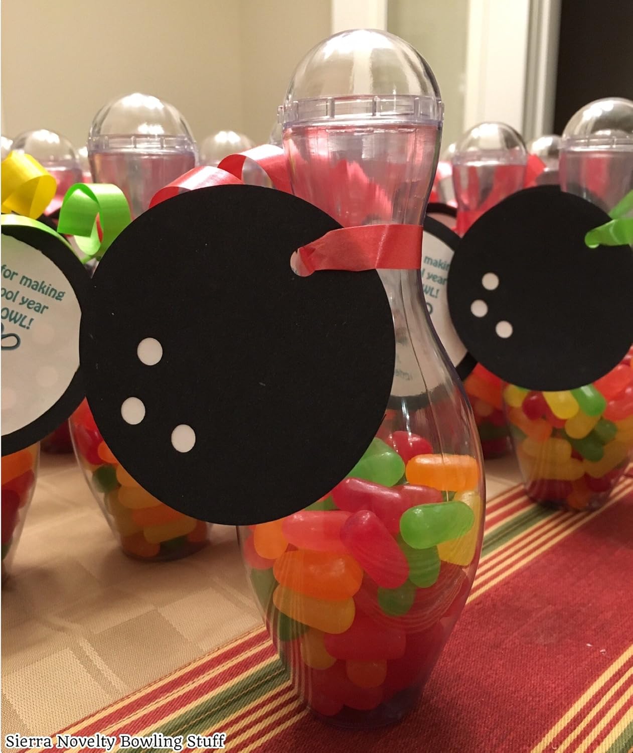 Serving Dishes, Trays & Platters Mini Bowling Pin Candy Container Party