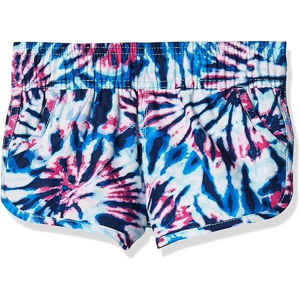 thumbnail image 2 of Hatley Girls' Minimal Swim Trunks - UPF 50+ Sun Protection Swim Shorts 2 of 11