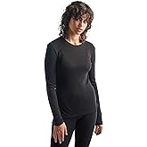 Icebreaker Merino Womens 175 Everyday Cold Weather Base Layer Thermal Long Sleeve Crewneck T-Shirt