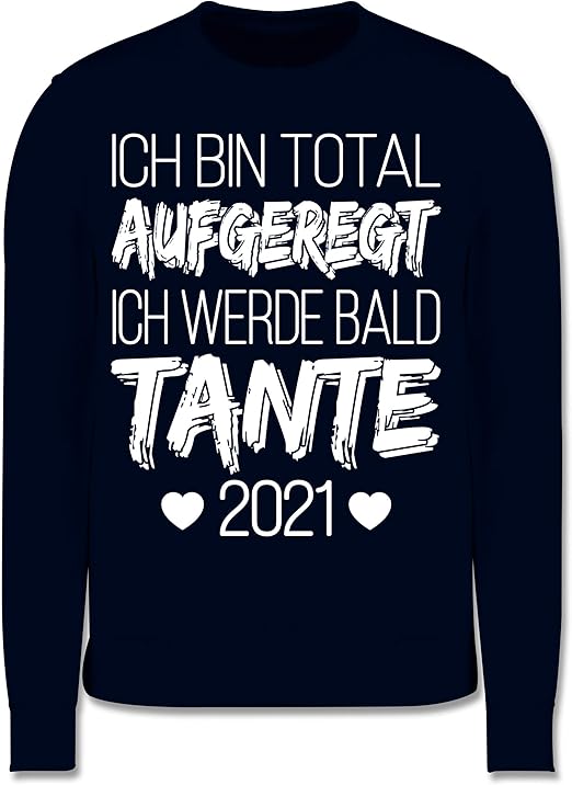 Shirtracer Sprüche Kind Ich Bin total aufgeregt ich werde Bald