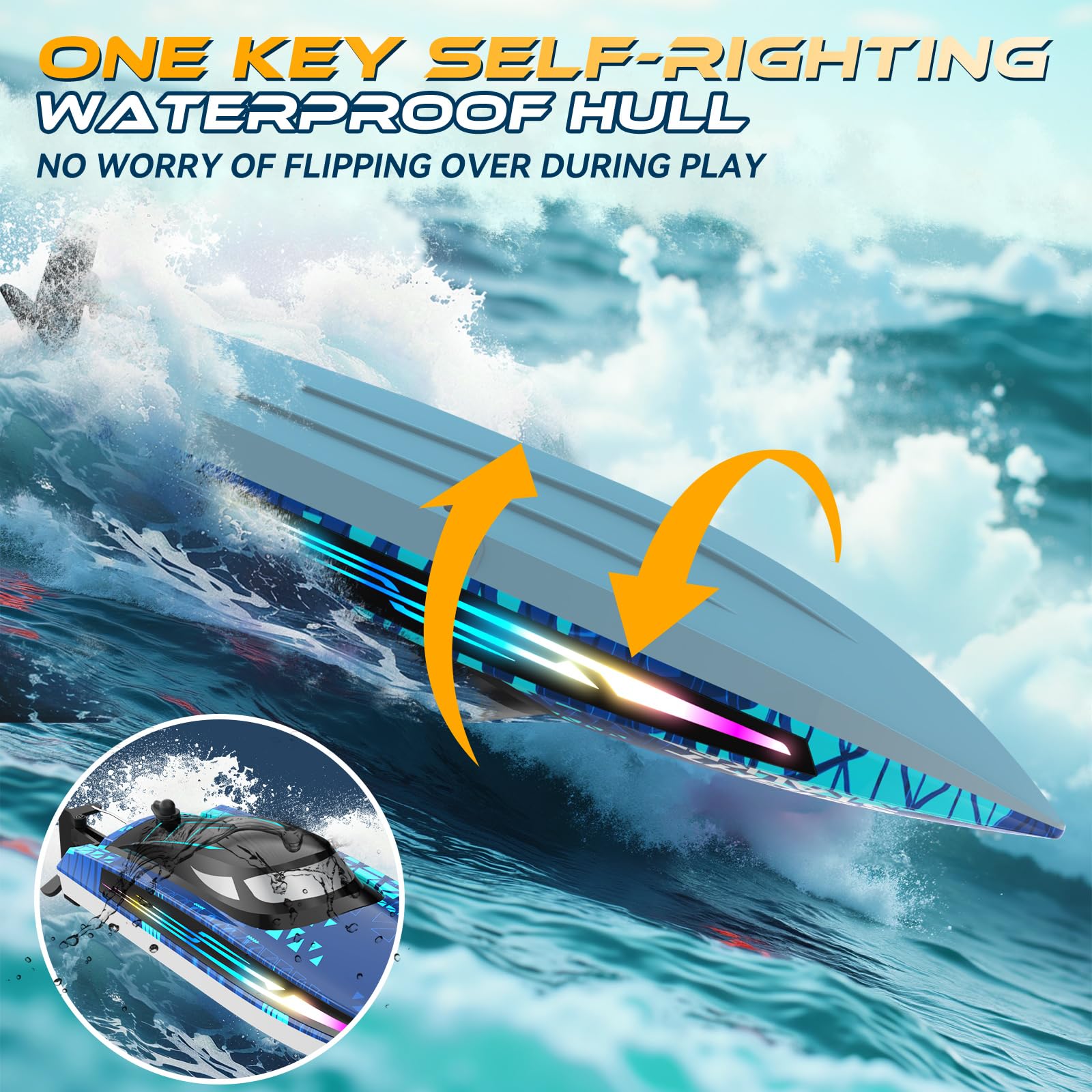 Calo Remote Control Boat 2