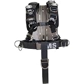 OMS Dive Backplate w/Comfort Harness System III (Stainless-Steel)