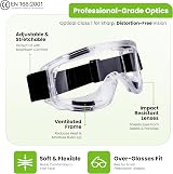 AirGearPro G-500 Respirator Mask with A1P2 Filters Safety Goggles Anti-Dust Gas view 4