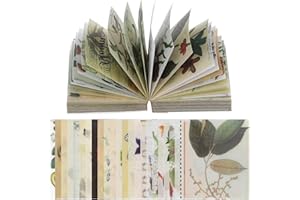 Beavorty 365 Sheets Vellum Paper Journal Material for DIY Scrapbooking, Vintage Decorative Craft Paper