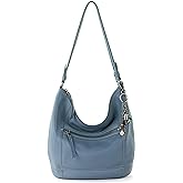 The Sak Sequoia Hobo Bag - Premium Large Leather Women's Handbag for Everyday & Travel - Durable Purse With Zipper Pocket