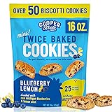 Cooper Street Twice-Baked Blueberry Lemon Biscotti