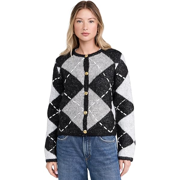 NEEDLES × EDIFICE British Check Cardigan Needles - Mohair Cardigan | HBX - Globally Curated Fashion