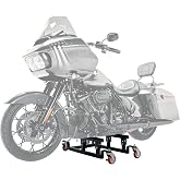 Let's Roll Cruiser Motorcycle Stand - 1200 LB Motorcycle Dolly for Garage Storage, Heavy Duty Dolly Wheels, Stable Garage Wheel Dollies with Mobility for Maintenance - Made in The USA