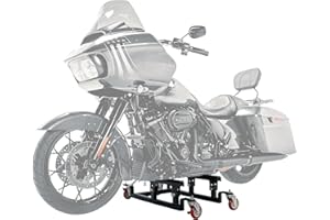 Let's Roll Cruiser Motorcycle Stand - 1200 LB Motorcycle Dolly for Garage Storage, Heavy Duty Dolly Wheels, Stable Garage Wheel Dollies with Mobility for Maintenance - Made in The USA