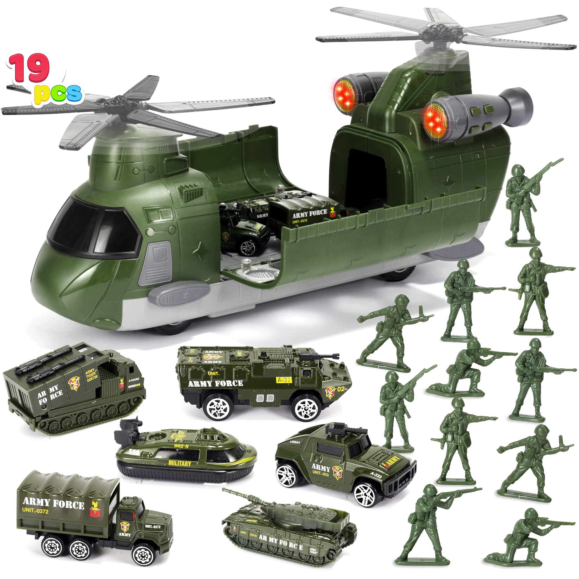 Military Helicopter Toy Walmart JOYIN Military Transport Cargo