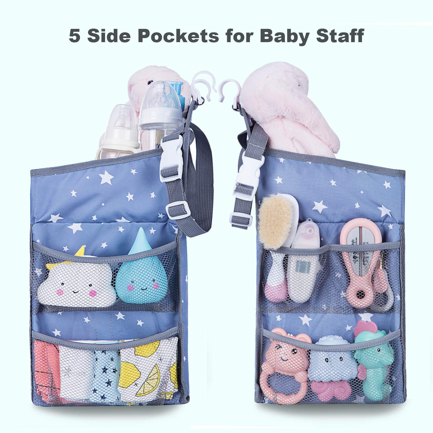 hanging nappy caddy
