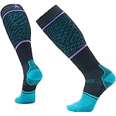 Smartwool Men's Snowboard Targeted Cushion Retro Line Over The Calf Socks