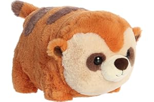 Aurora® Adorable Spudsters™ Marco Meerkat Stuffed Animal - Comforting Cuddles - Playful Companions - Brown 10 Inches
