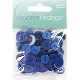 Blumenthal Lansing Clamshell Buttons - 3.5oz Assorted Hydrangea Buttons For Crafts And Sewing - View #4