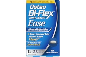 Osteo Bi-Flex Ease Advanced Triple Action with Vitamin D Joint Supplements, Mini-Tablets, 28 Count
