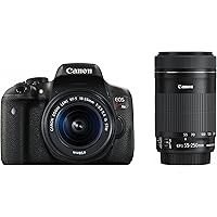 Canon デジタル一眼レフカメラ EOS Kiss X8i ダブルズームキット EF-S18-55mm/EF-S55-250mm 付属 EOSKISSX8I-WKIT