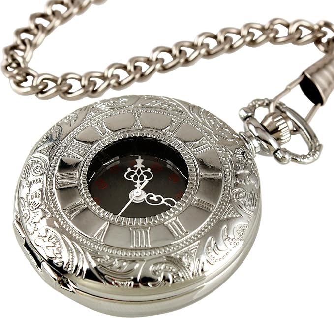 ESS WP001 Pocket Watch, Stainless Steel Strap Amazon.co.uk Watches