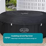 Lay-Z-Spa Miami Hot Tub 120 AirJet Massage 2-4 Person Inflatable Spa view 4