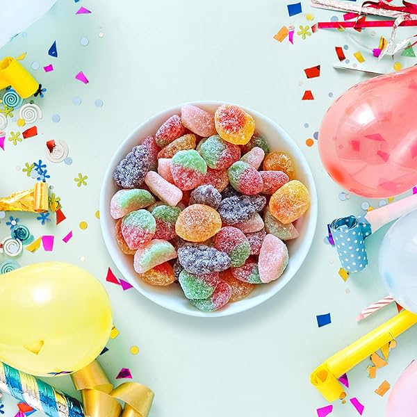 SOUR PATCH KIDS FRUITS MIX SOFT & CHEWY GUMMY CANDY, SHARE SIZE, 11.03 OZ