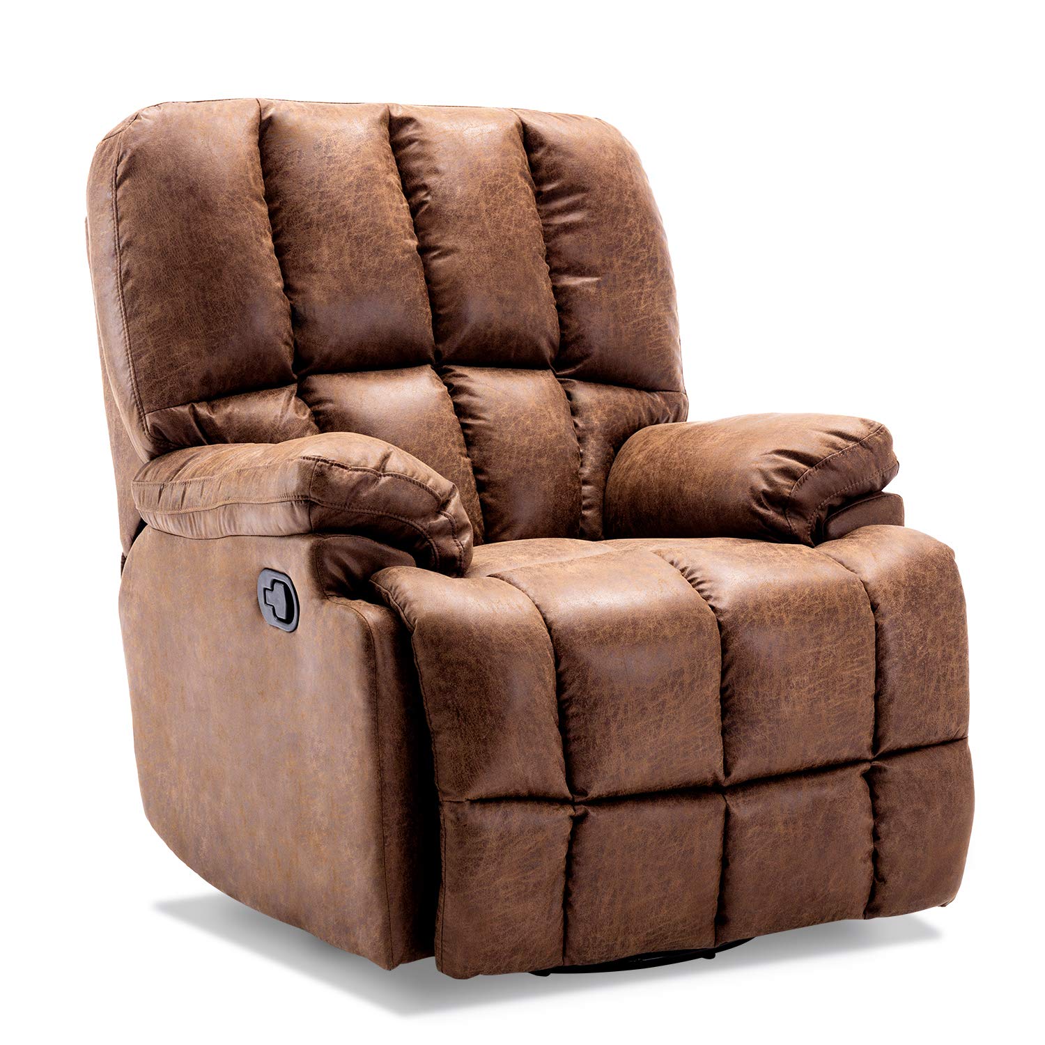 Buy Bonzy Home Air Suede Recliner Swivel & Glider Recliner Chair