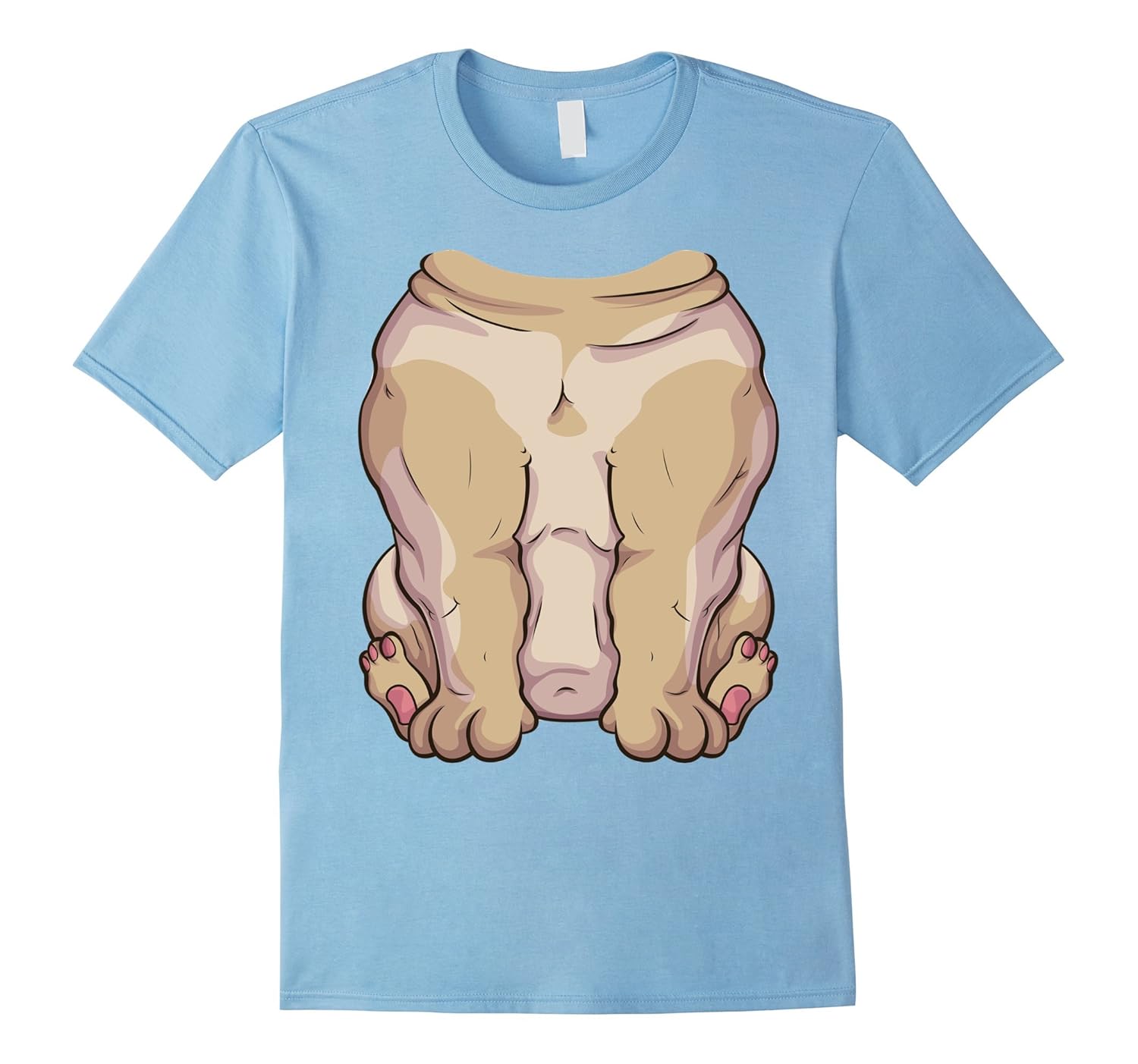 Bulldog Costume T-Shirt for Halloween Bulldog Dog Animal Tee-ANZ