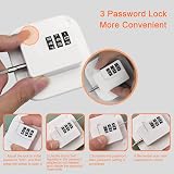 Evilsoul Password Fridge Lock 3-Digit Safe Lock 2PCS 3M Adhesive view 4