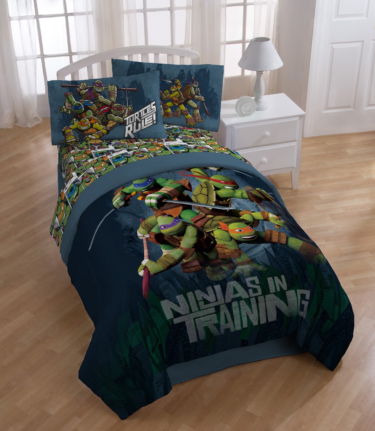 Nickelodeon Teenage Mutant Ninja Turtles Dark Ninja Full Sheet Set