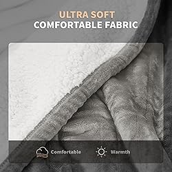 JET'S HOME Heated Blanket 50"x60" - ETL&FCC