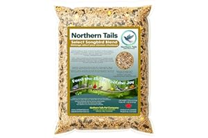 Northern Tails Select Wild Songbird Blend – Premium Bird Food for Backyard and Outdoor Feeders | Natural Wild Bird Seed | 10 