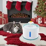 LTXDJ Cat Water Fountain Ultra Quiet 2.4L LED Water Level Display view 5