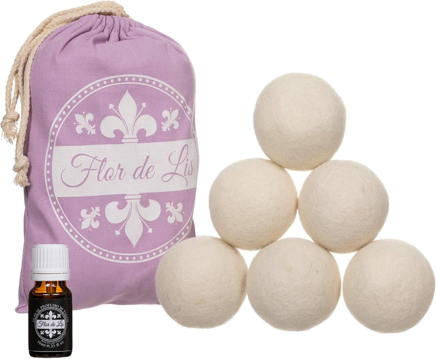 palline di lana per l'asciugatura