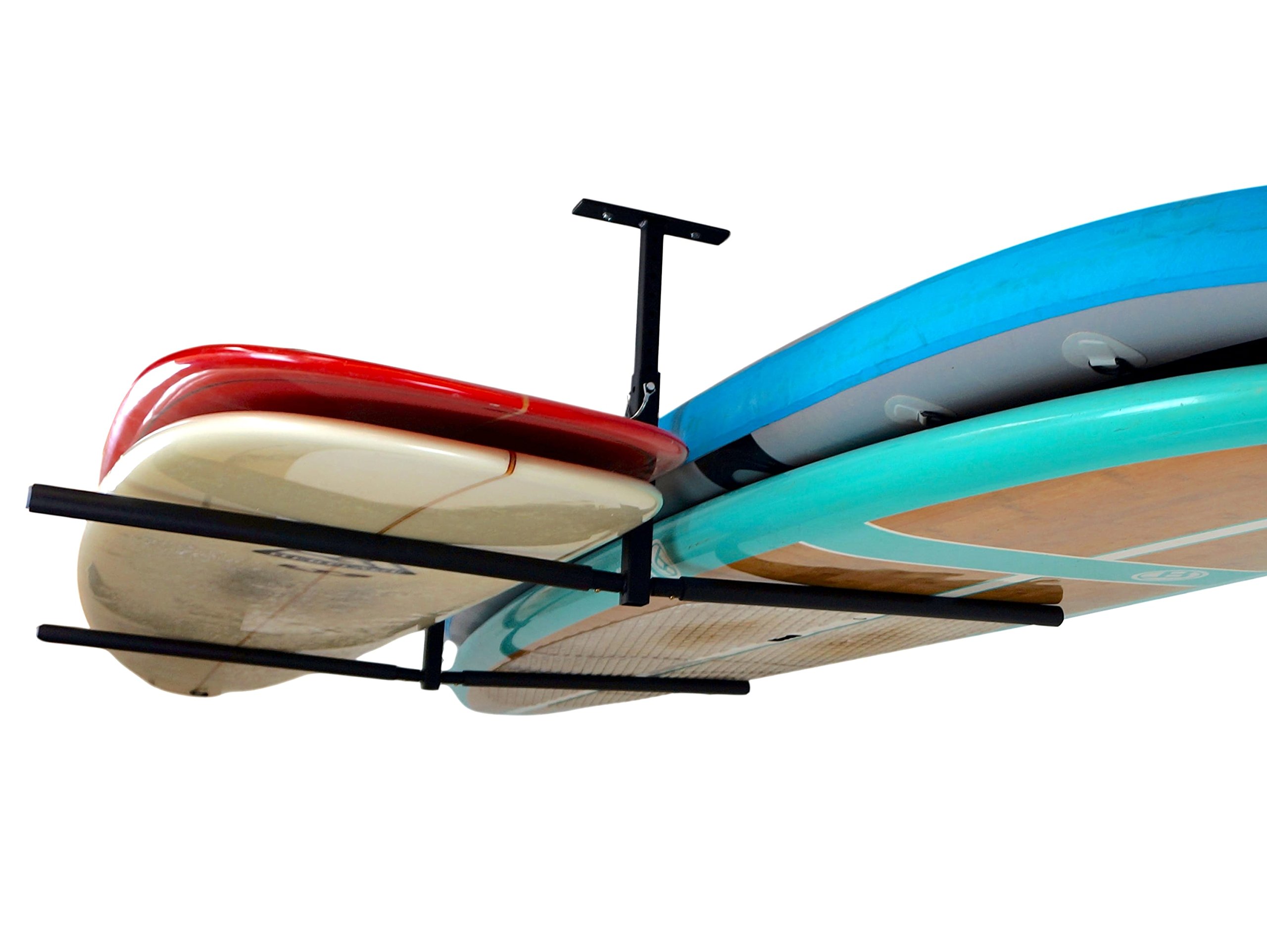 StoreYourBoard Double SUP & Surf Ceiling Storage Rack, Hi Port 2