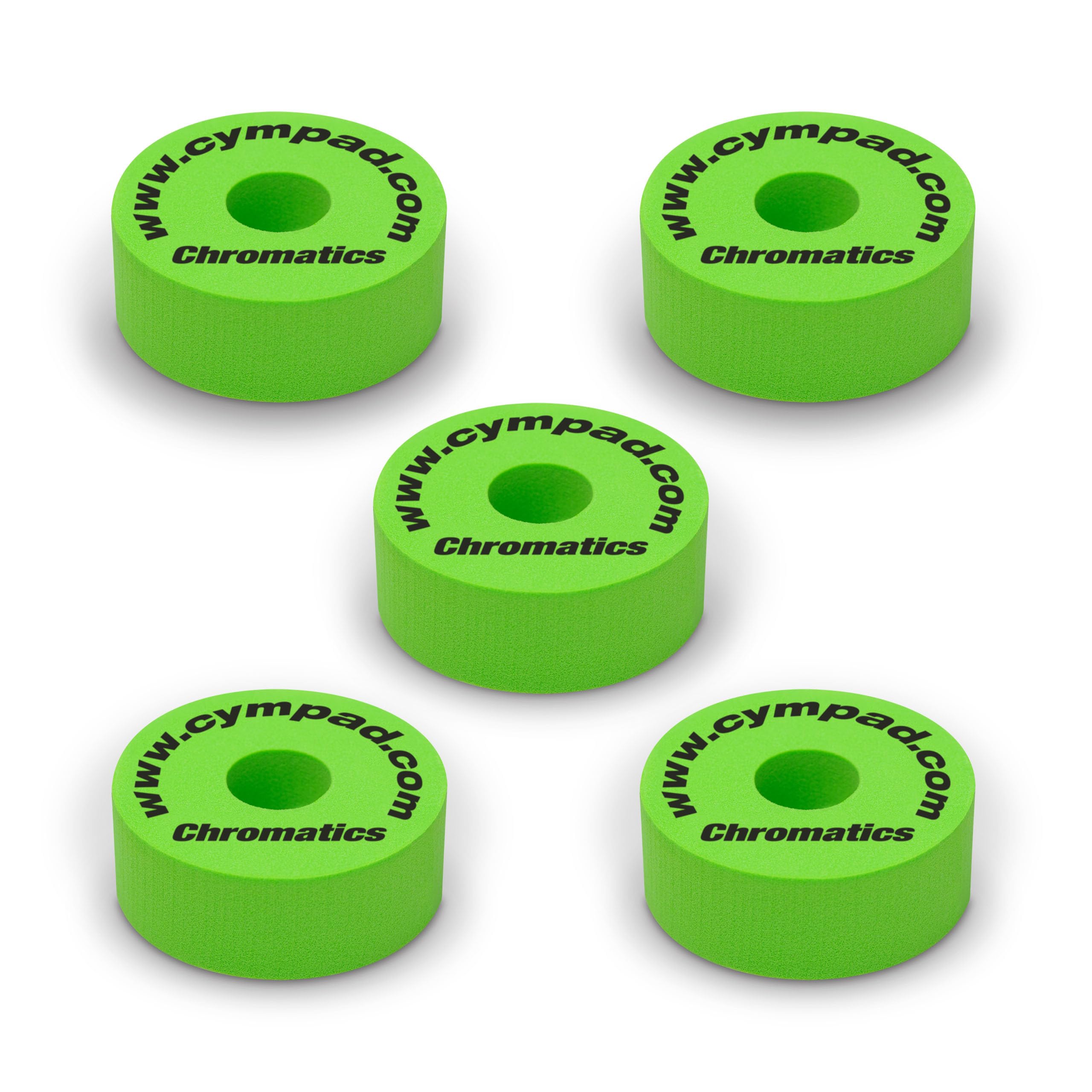 Cympad 40/15mm Chromatics Set - Green (Pack of 5)