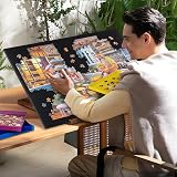 Tektalk Foldable Jigsaw Puzzle Board 1000 Pieces with 3 Angle Adjustable Stand view 6