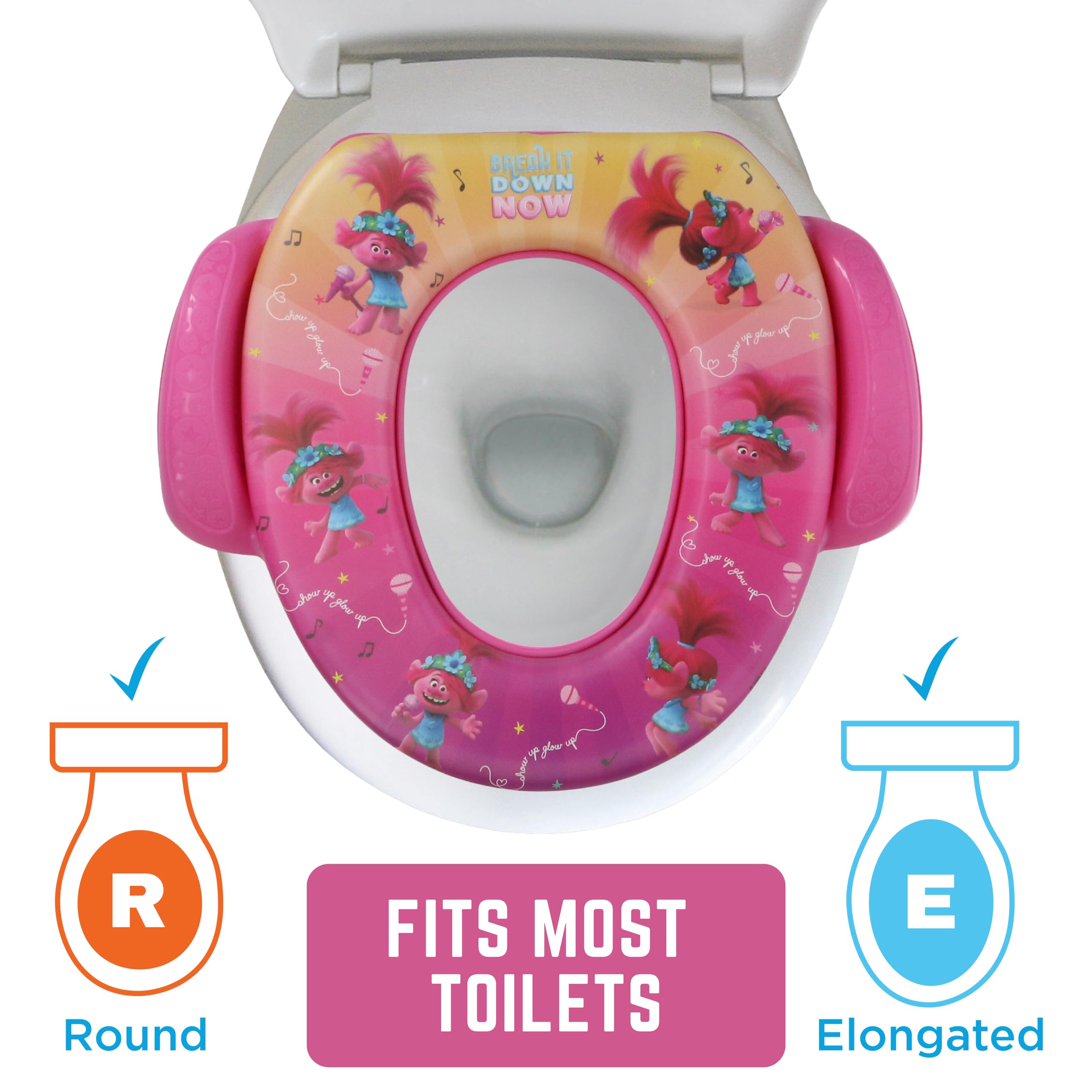 NBC Universal Trolls Soft Potty Seat