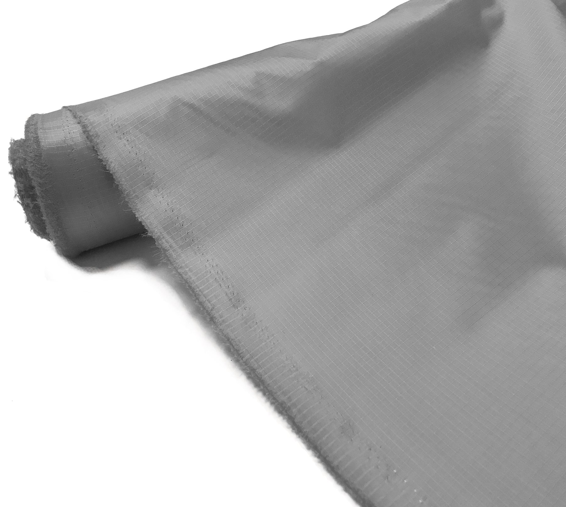A-Express Grey Ripstop Fabric Waterproof 3.8oz Kite Material Outdoor Cover 1x Metre โ image 1