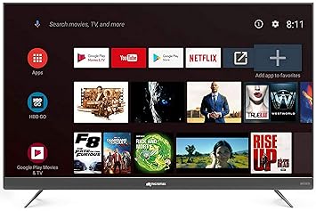 Micromax 124.5 cm (49 inches) 4K UHD LED Certified Android TV 49TA7000UHD (Matte Grey)