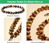 XIANNVXI 8mm Tiger Eye Beads 47 Pcs Natural Crystal Round Jewelry Craft view 6