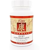 Kan Herb Company Quiet Contemplative &ndash; Traditional Chinese Herbal Formula to Nourish Kidney Yin, Stabilize Jing, Support Graceful Aging and Emotional Balance, 60 Tablets